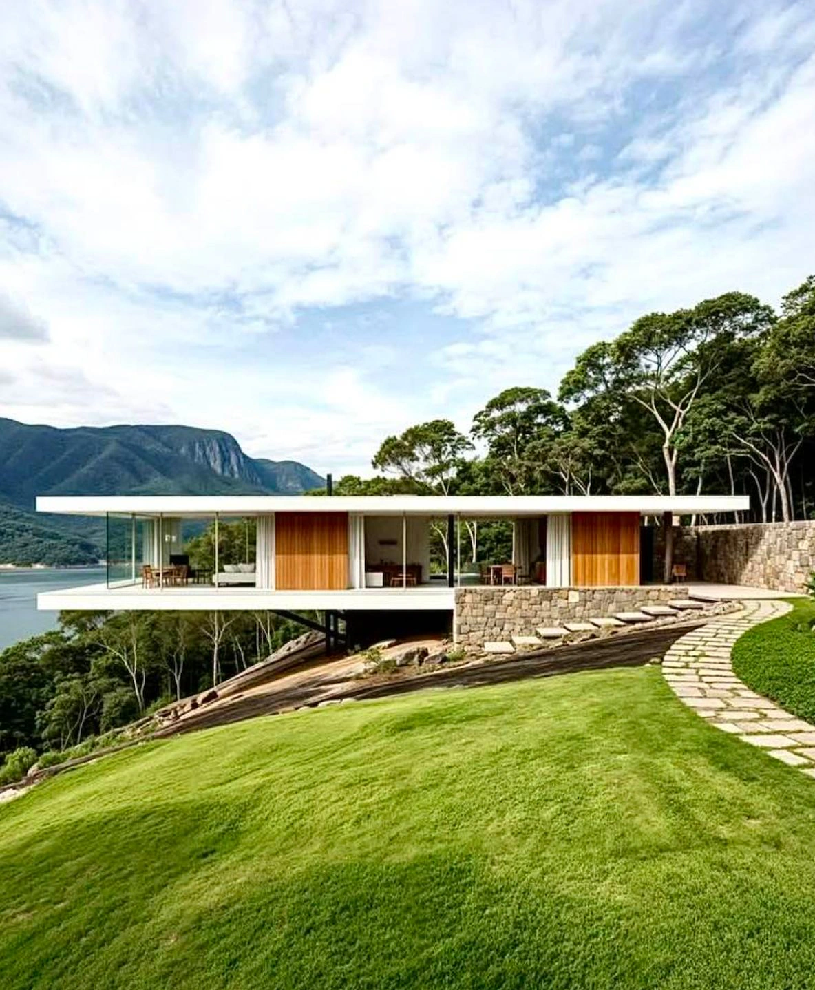 Future projects modern residence concept cover